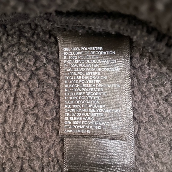 The North Face Women’s Sweater Fleece Peacoat Hoodie – Size Small - Picture 7 of 7